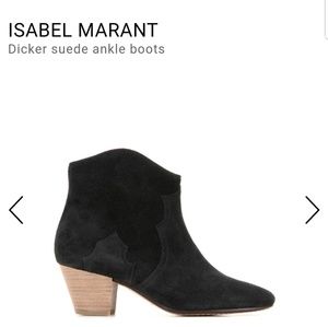Isabel Marant Dicker Suede Ankle